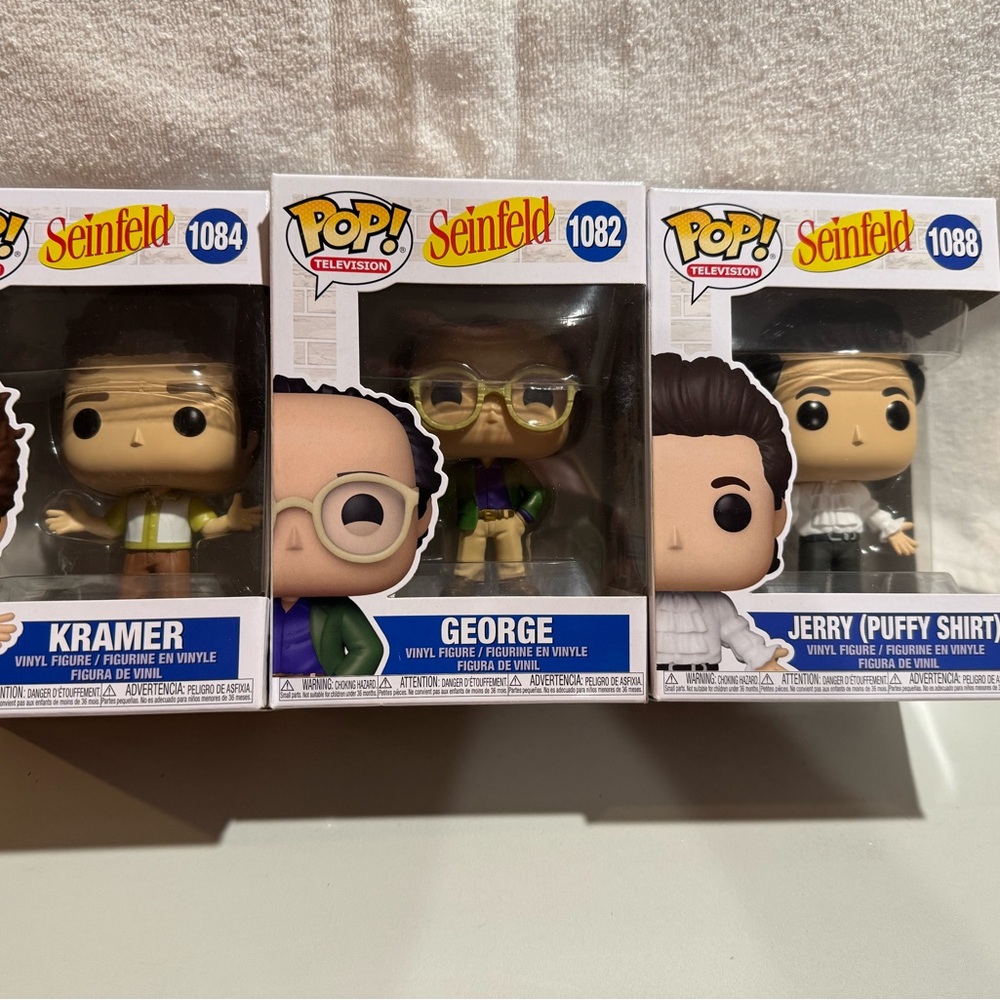 MIB Seinfeld Funko Pop! Vinyl Figures